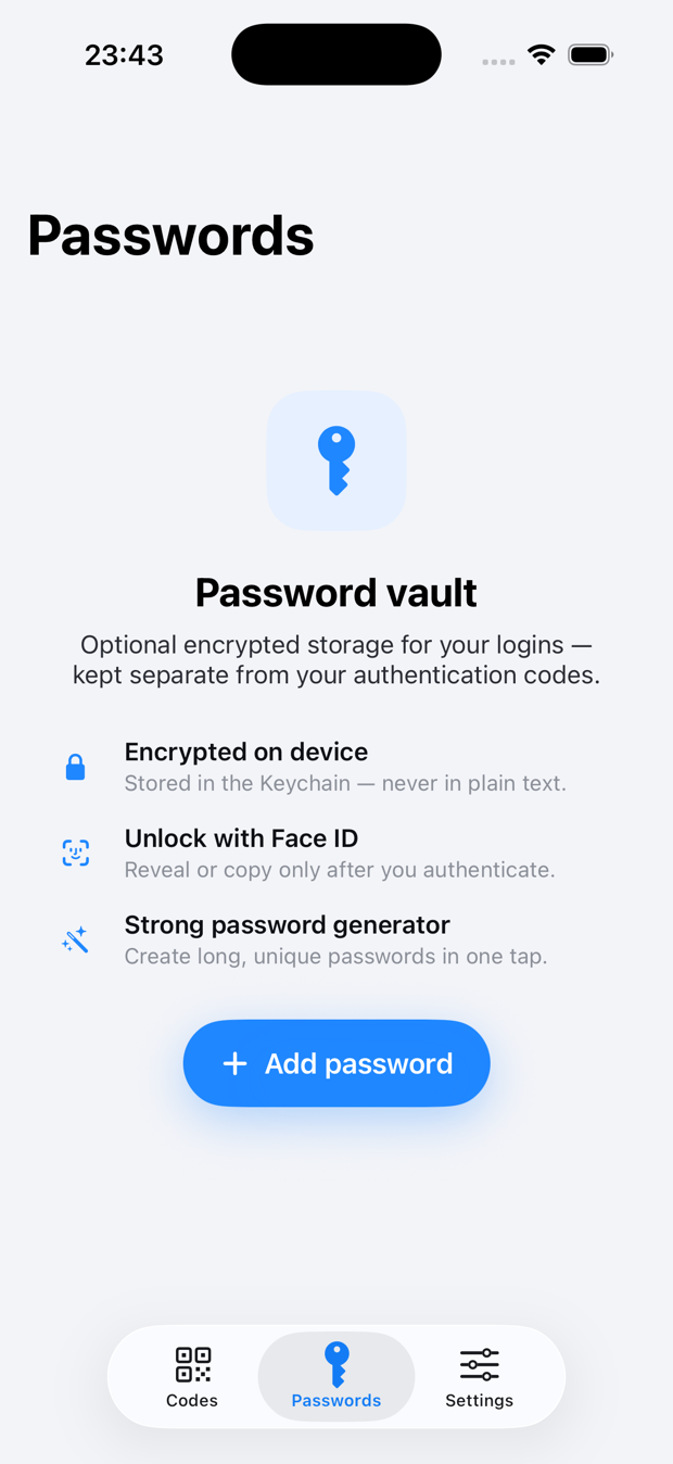 Moat password vault