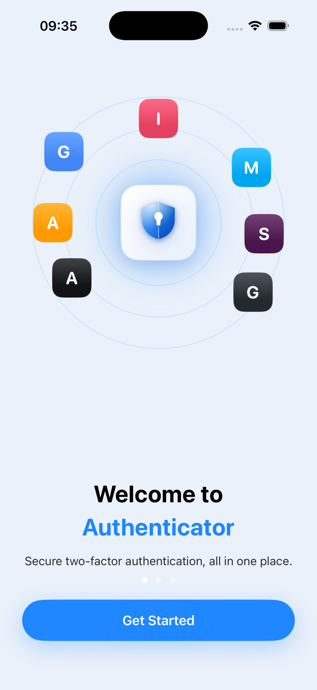 Moat welcome screen